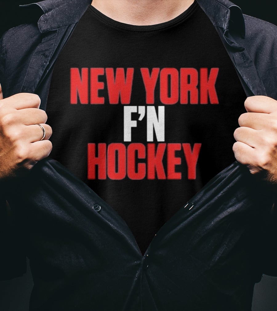 New York F'n Hockey New York Rangers NHL Team T-Shirt