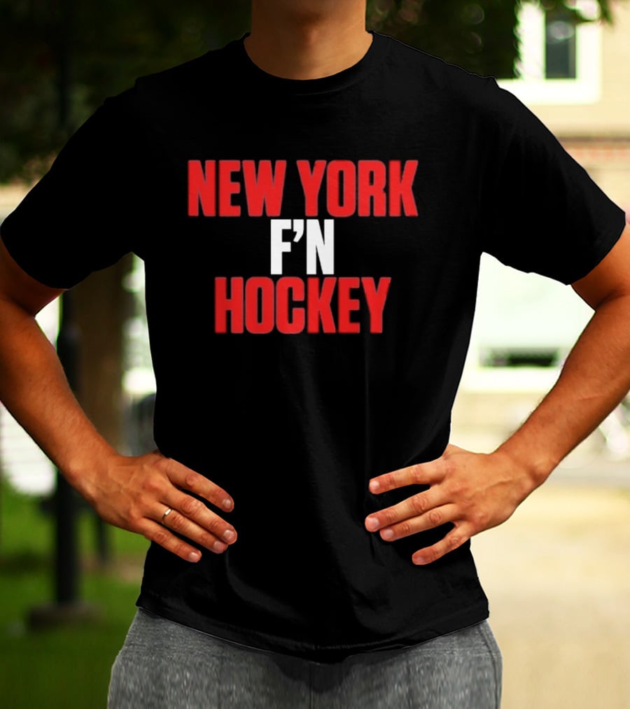 New York F'n Hockey New York Rangers NHL Team T-Shirt