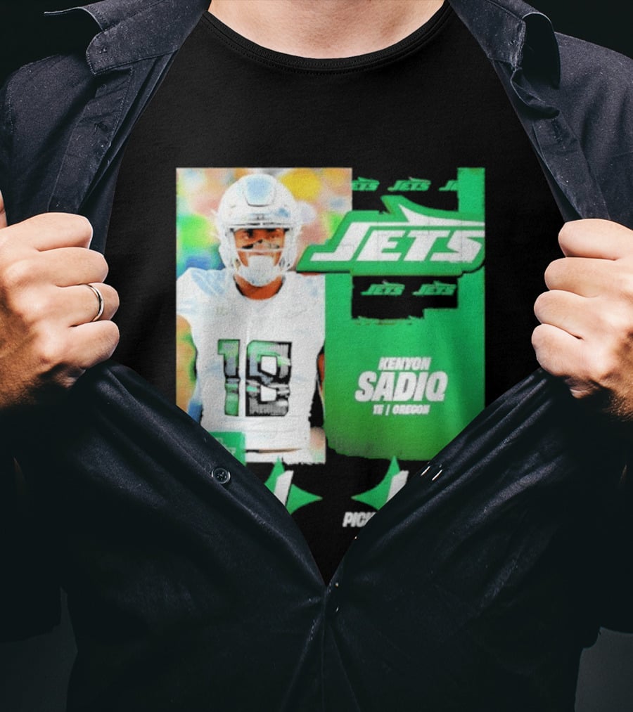 New York Jets Draft Kenyon Sadiq Pick 16 Round 1 2026 NFL Draft T-Shirt