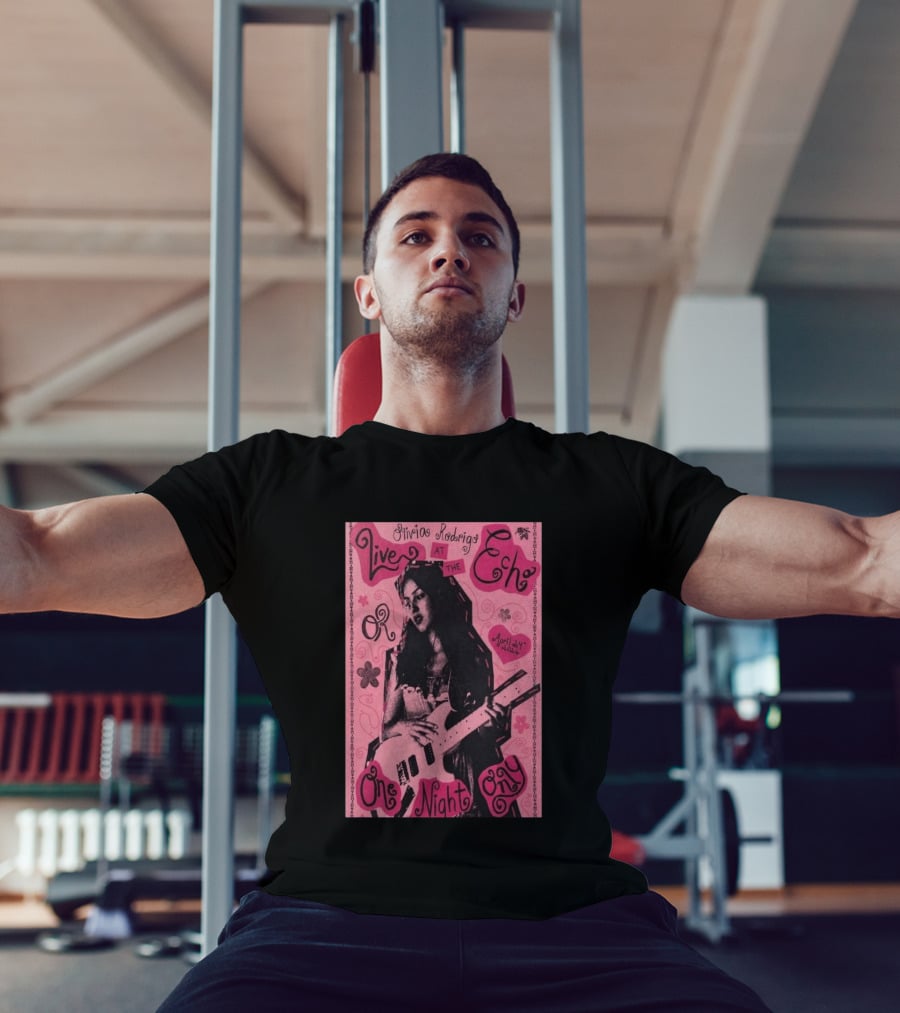 Olivia Rodrigo Live At The Echo April 24 2026 One Night Only T-Shirt
