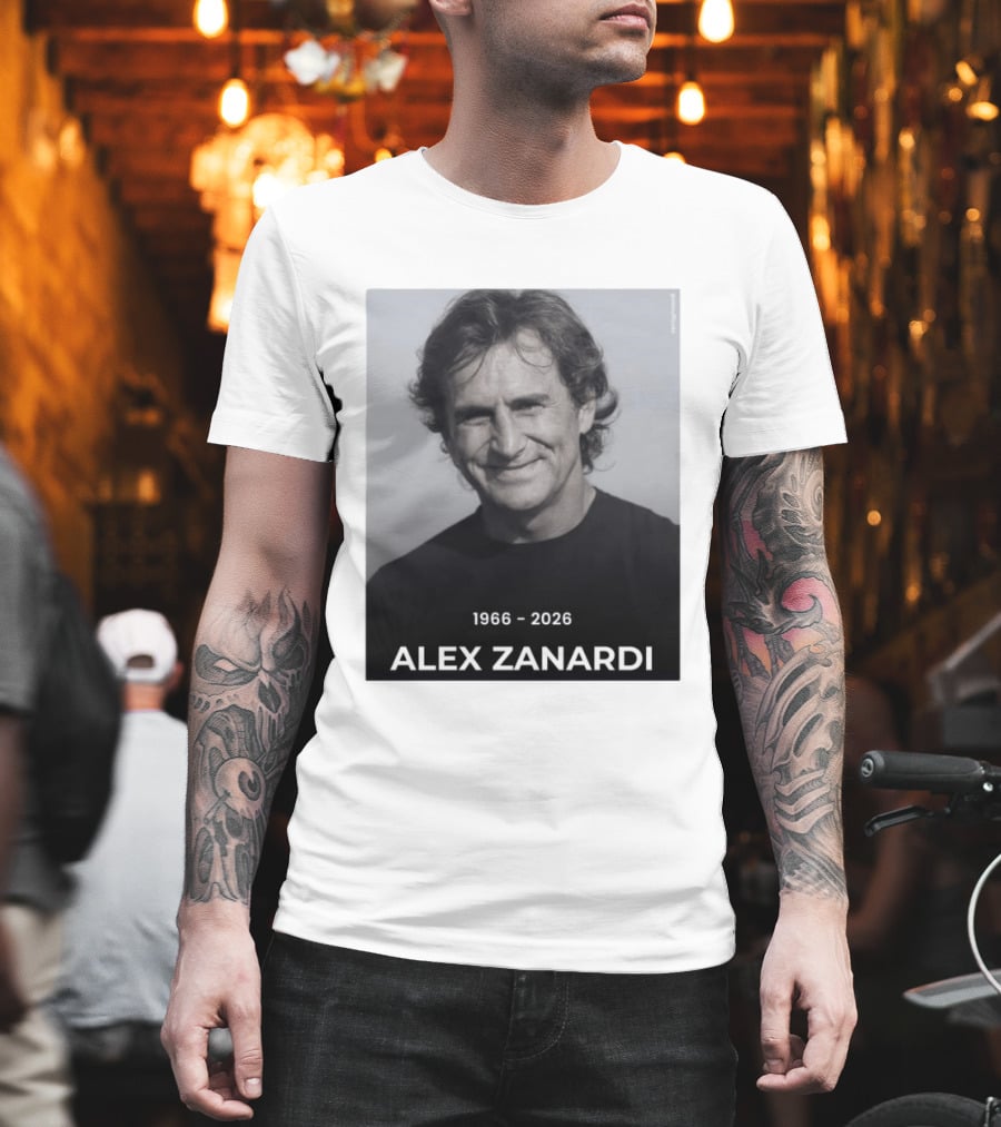 1966 2026 Alex Zanardi Con Profondo Dolore La Famiglia Comunica La Scomparsa Di Alessandro Zanardi T-Shirt