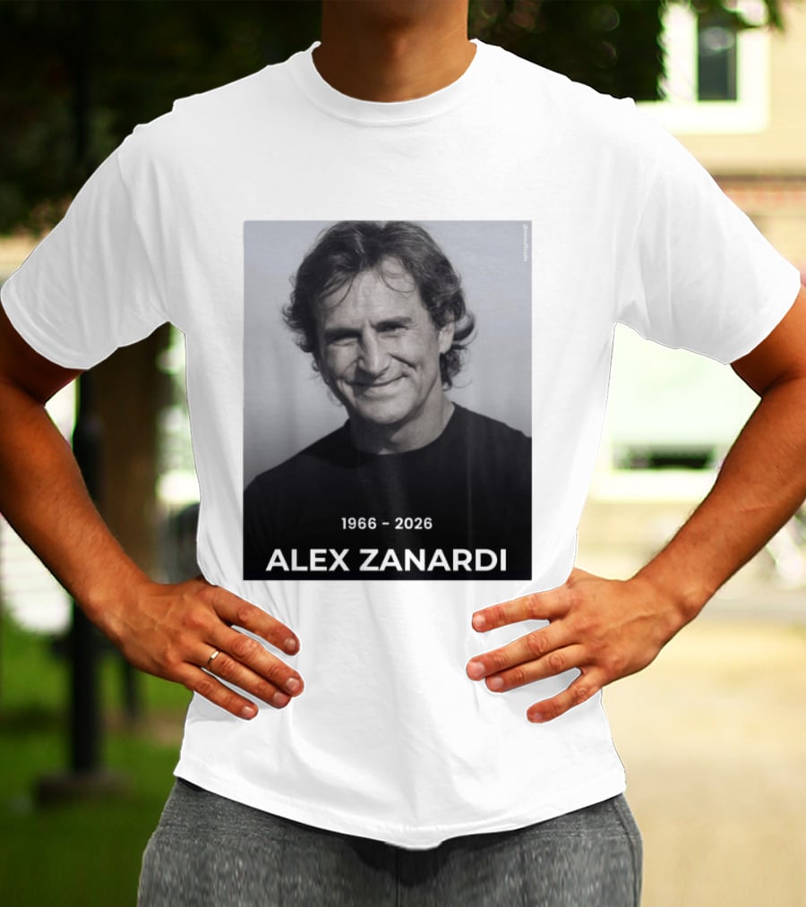 1966 2026 Alex Zanardi Con Profondo Dolore La Famiglia Comunica La Scomparsa Di Alessandro Zanardi T-Shirt