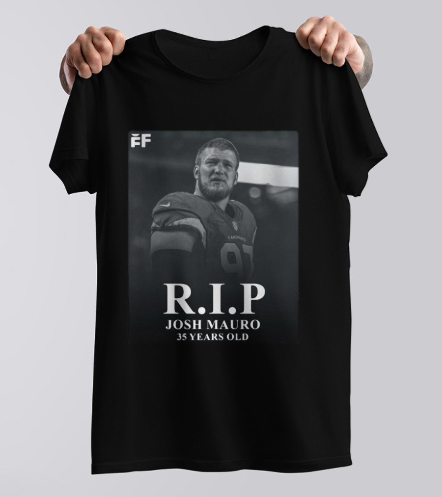 RIP Josh Mauro 97 Cardinals Tribute FF Logo 35 Years Old T-Shirt