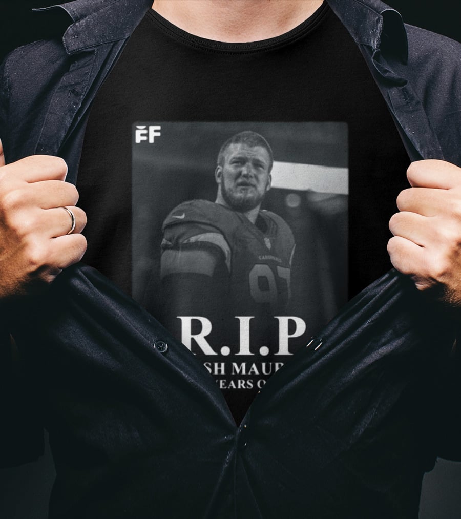 RIP Josh Mauro 97 Cardinals Tribute FF Logo 35 Years Old T-Shirt