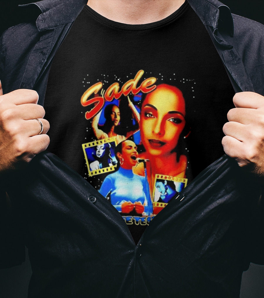Sade The Sweetest Taboo Music Icon Montage T-Shirt