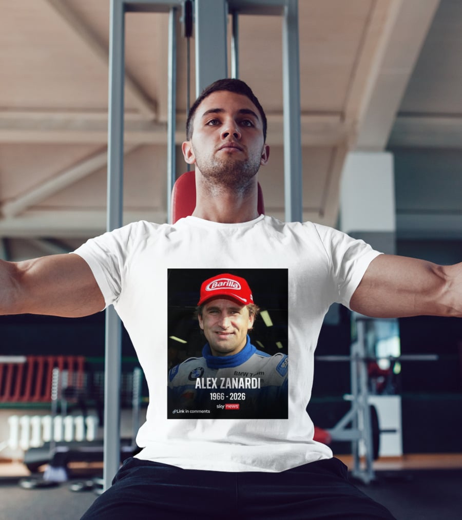 Die Sportwelt Trauert Um Ein Ganz Großes Vorbild Ruhe In Frieden Alex Zanardi 1966 2026 BMW Team Racing Sky News Barilla T-Shirt