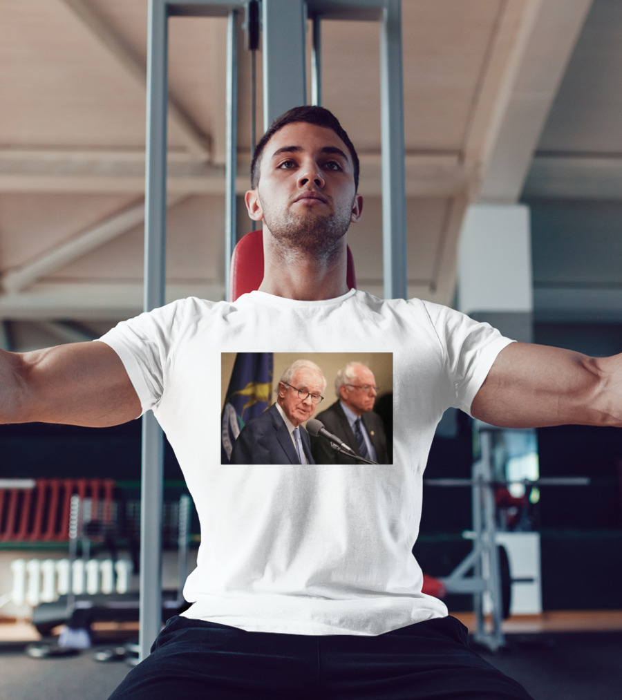 Donald W. Riegle Michigan Political Legacy Speaker Event With Bernie Sanders T-Shirt