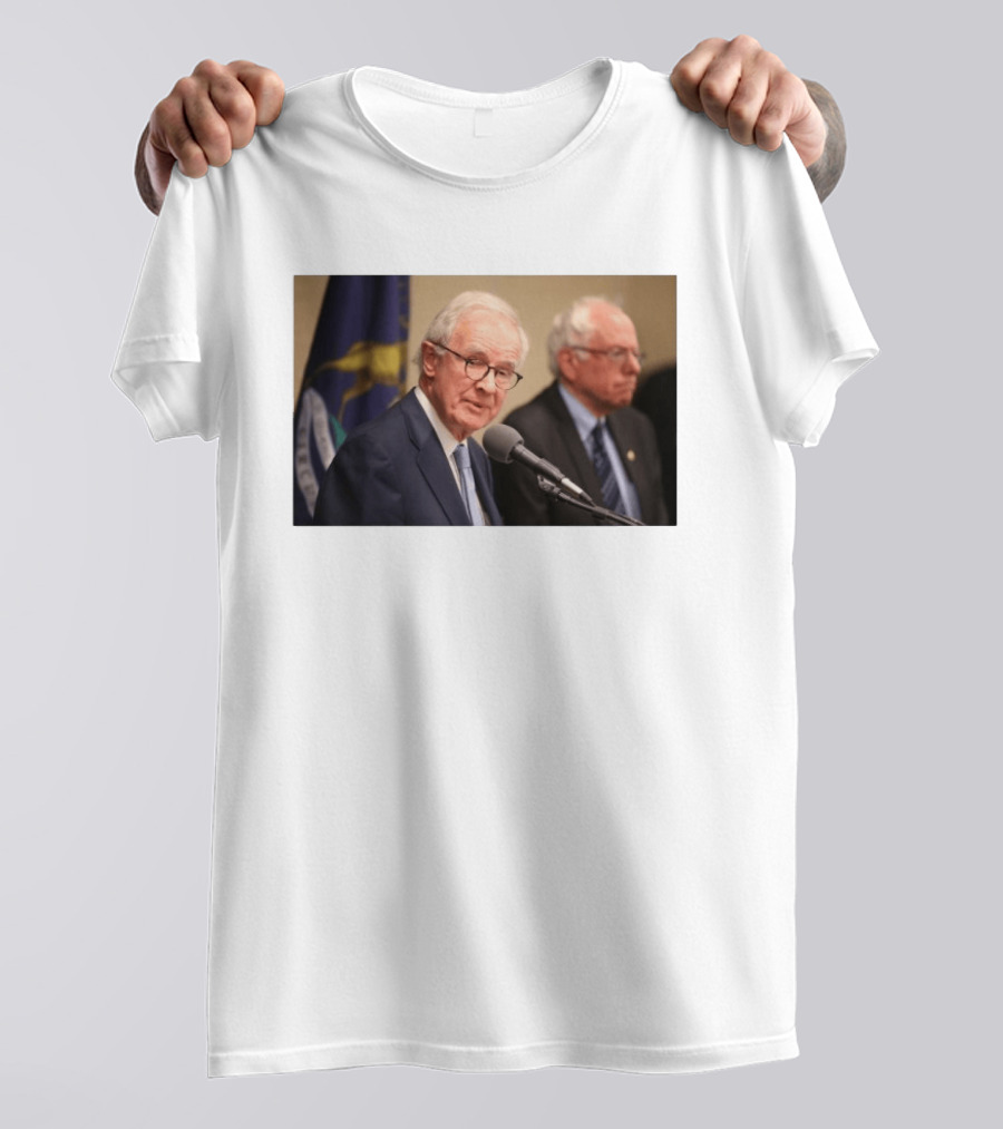 Donald W. Riegle Michigan Political Legacy Speaker Event With Bernie Sanders T-Shirt