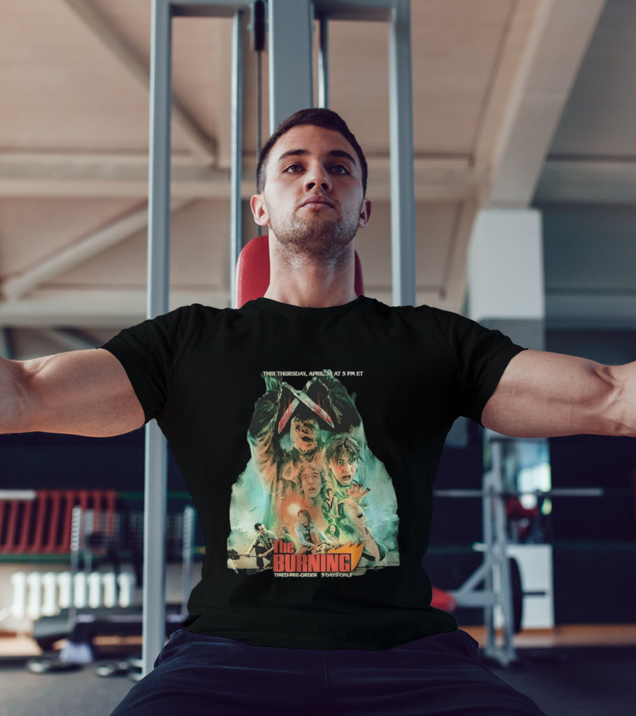 The Burning Cropsy's Revenge Horror Movie Timed Pre Order 5 Days Only T-Shirt