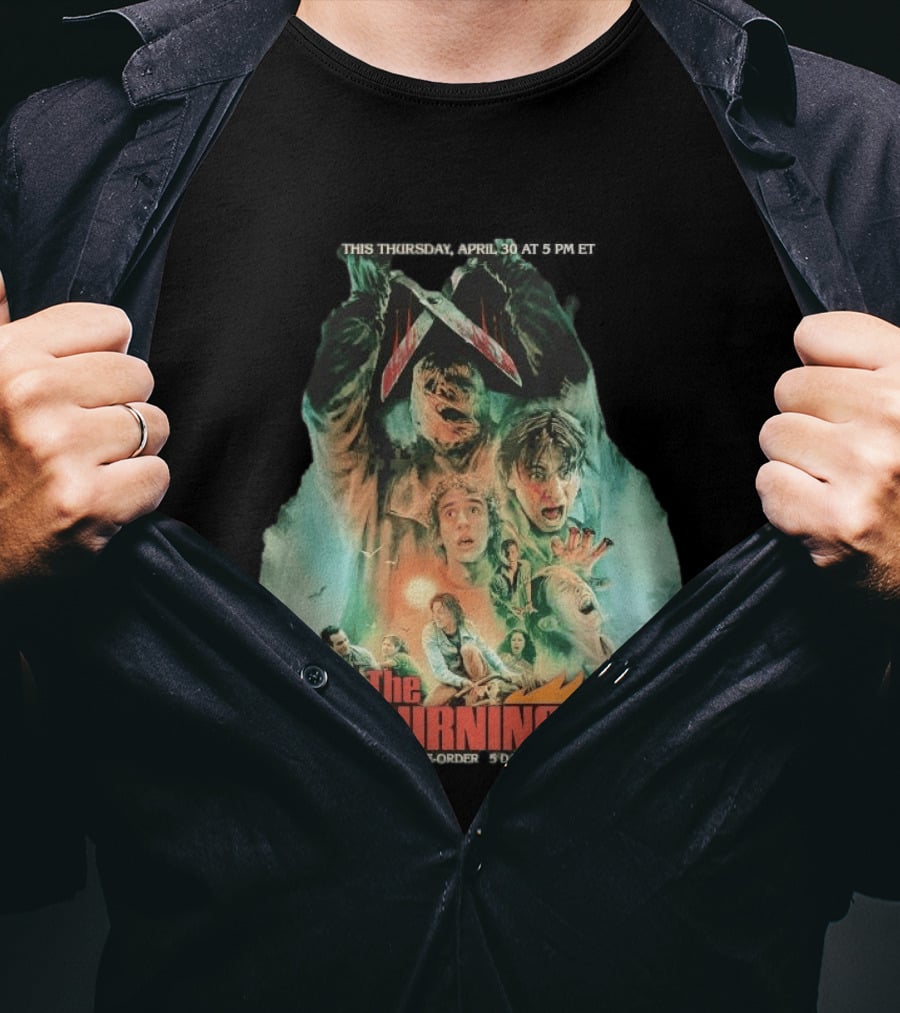 The Burning Cropsy's Revenge Horror Movie Timed Pre Order 5 Days Only T-Shirt