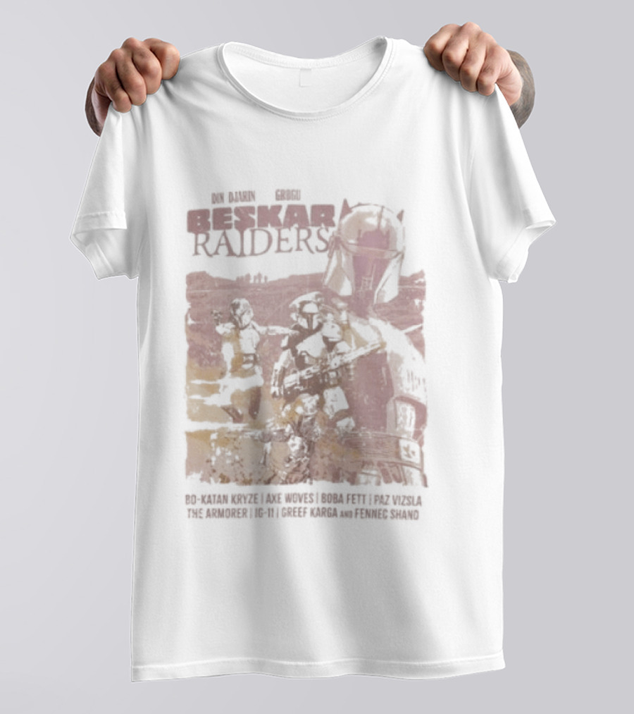 Heroes Villains Star Wars 2026 Exclusive Beskar Raiders This Is The Way T-Shirt