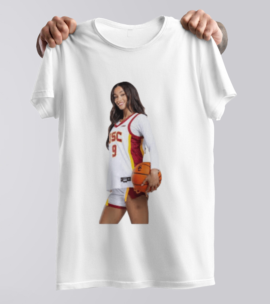 Jazzy Female Newcomer Of The Year USC Basketball T-Shirt