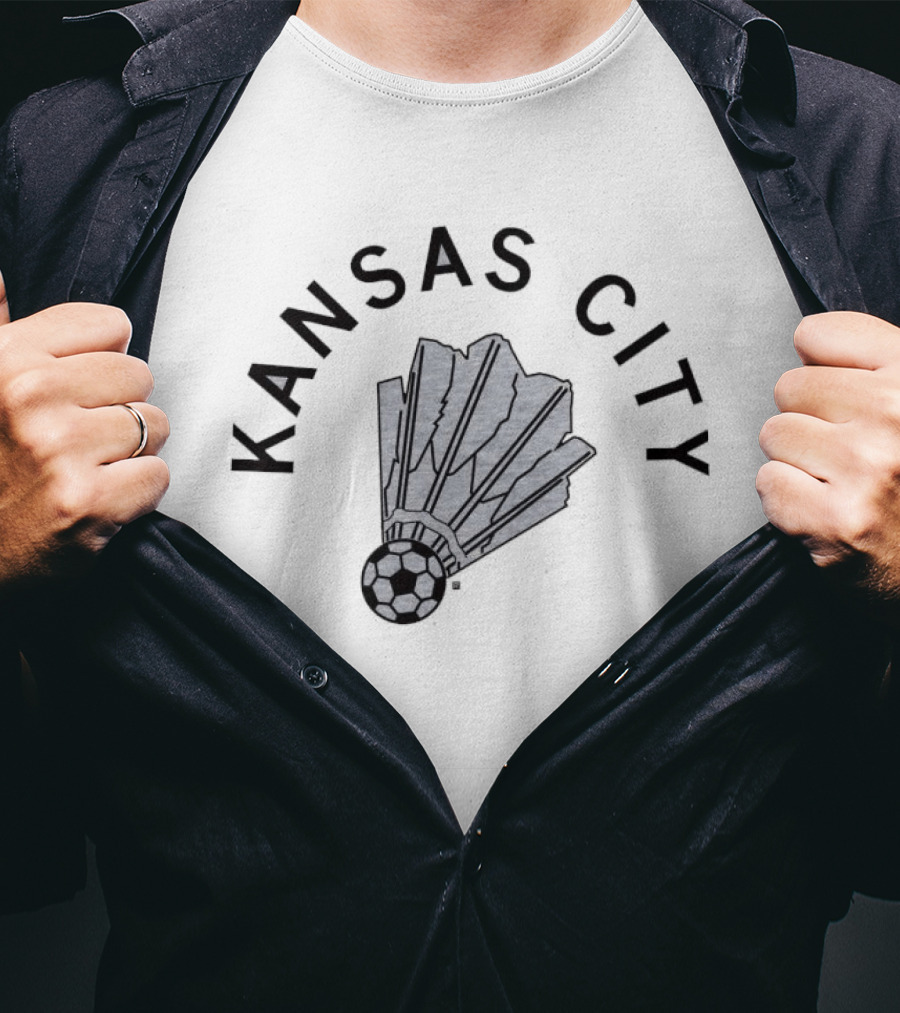 Kansas City Soccer Shuttlecock T-Shirt