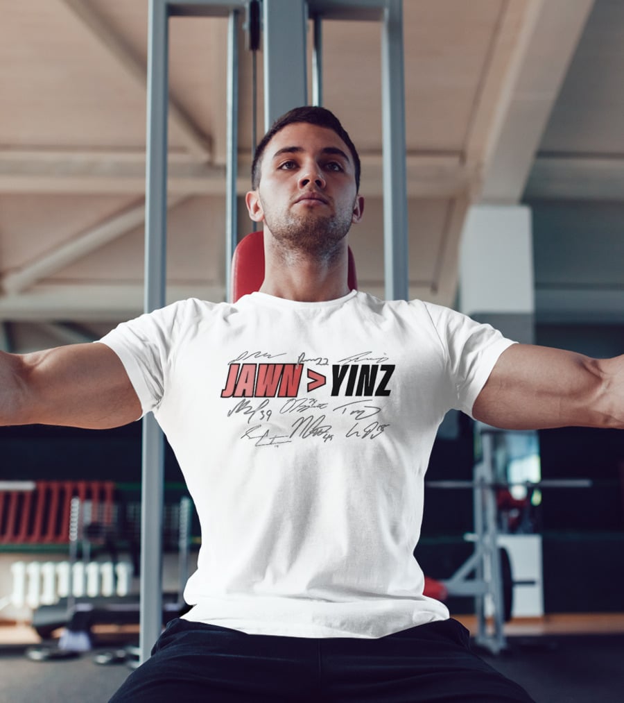 Jawn Greater Than Yinz Philadelphia Hockey T-Shirt