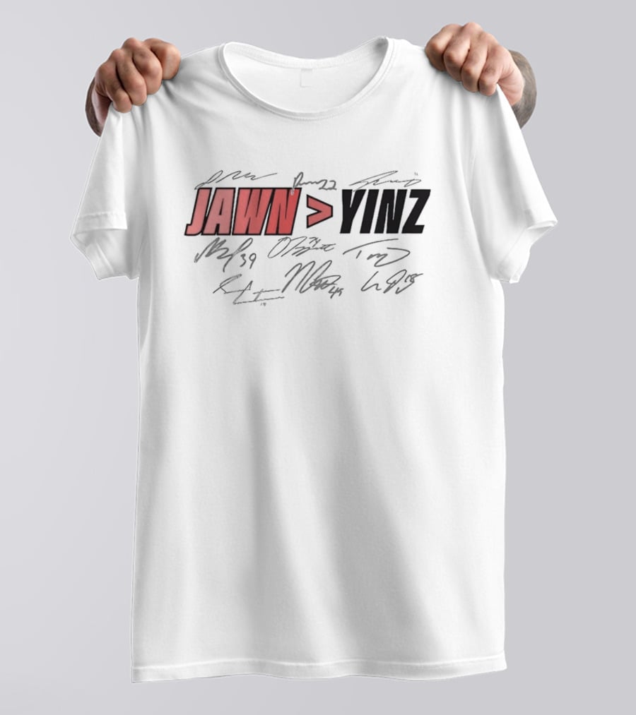 Jawn Greater Than Yinz Philadelphia Hockey T-Shirt