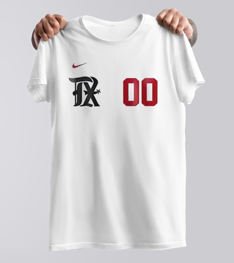 Texas Rangers TX Nike Peagle Power 00 T-Shirt
