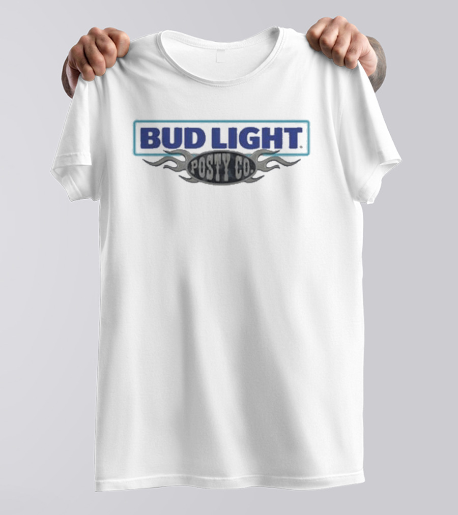 Bud Light Posty Co Collaboration With Post Malone T-Shirt