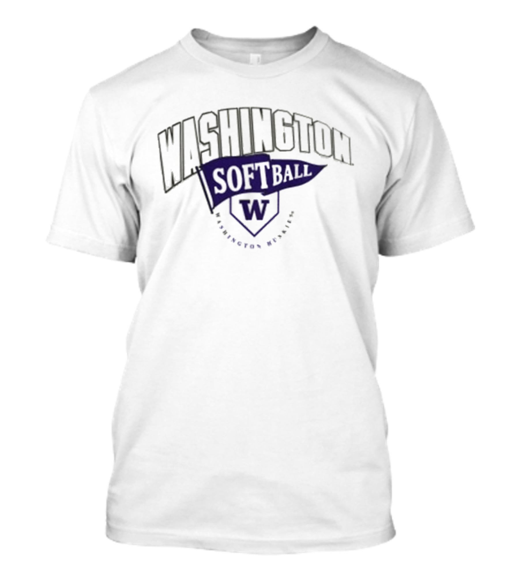 Washington Softball W Huskies Team Spirit T-Shirt