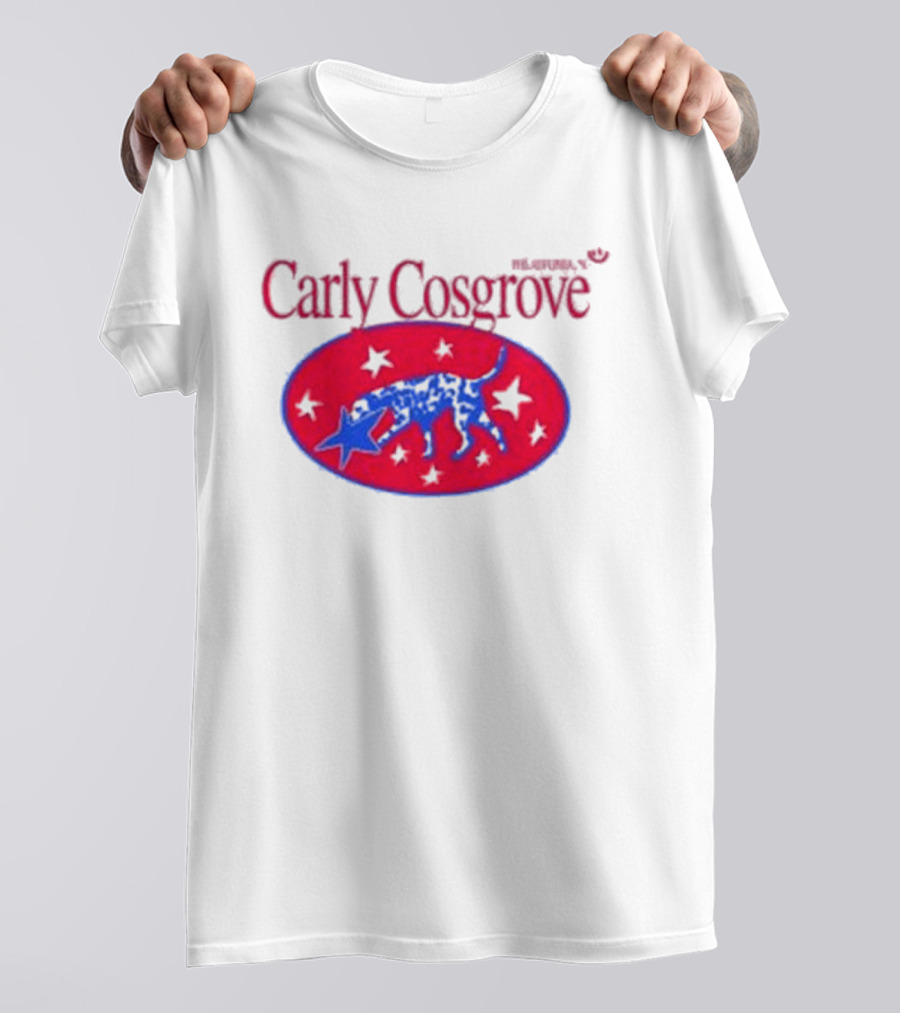 Carly Cosgrove Dog Oval Star T-Shirt