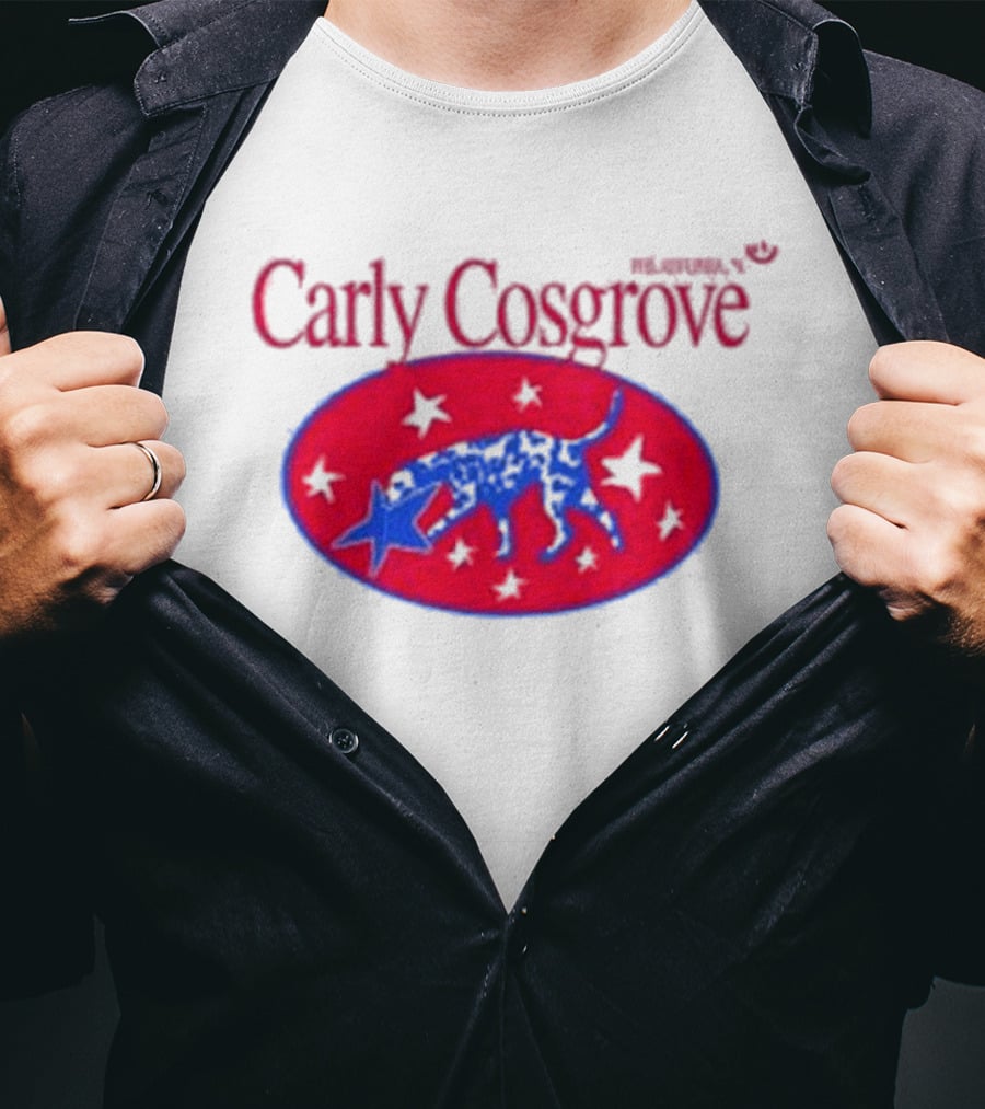 Carly Cosgrove Dog Oval Star T-Shirt