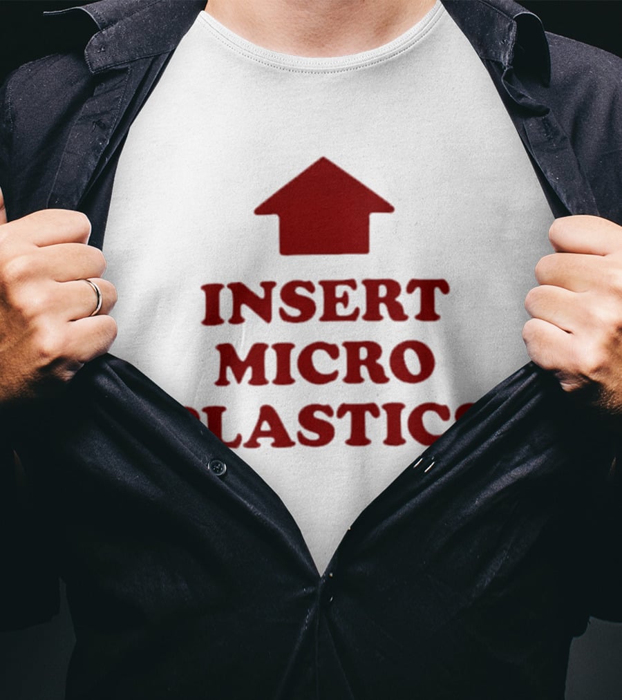 Insert Microplastics Red Arrow T-Shirt