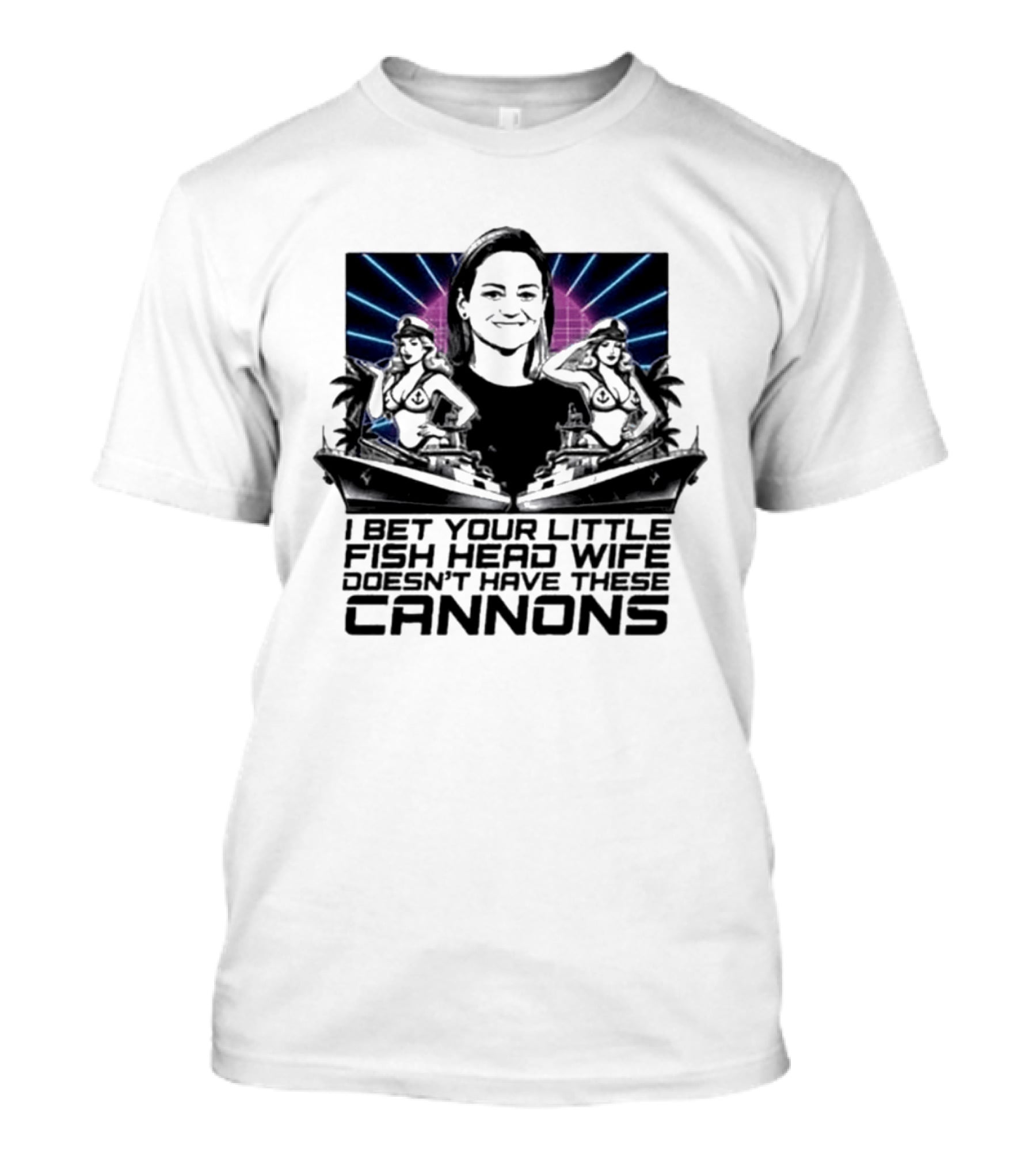 JPMorgan I Bet Your Little Asian Fish Head Wife Doesn’t Have These Cannons T-Shirt