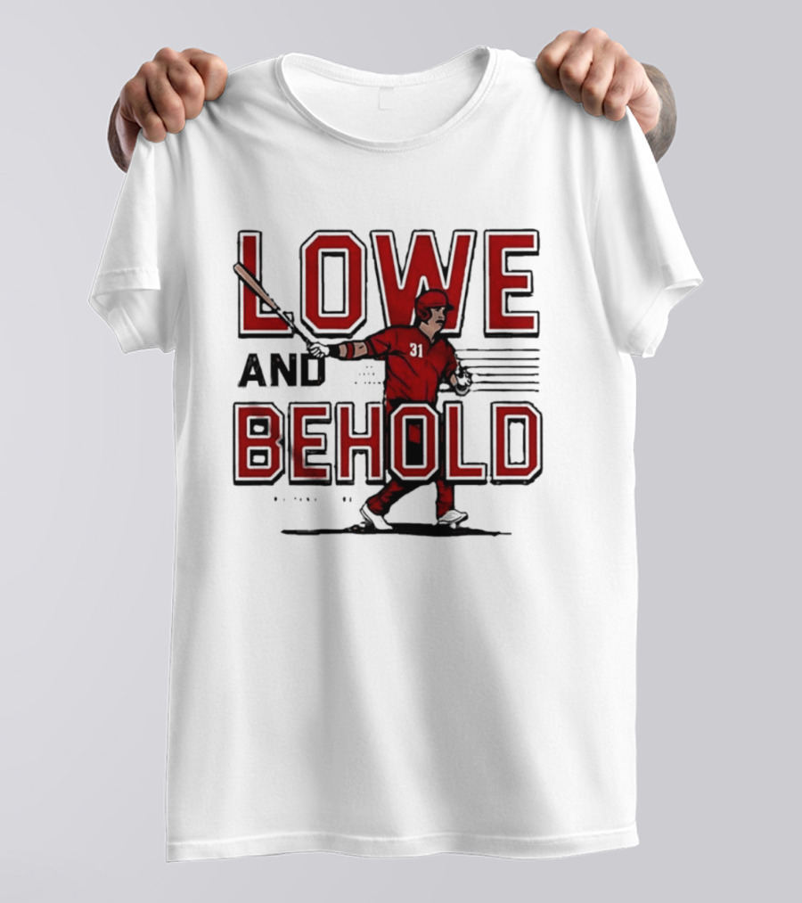 Lowe And Behold Baseball Nathaniel Lowe Player T-Shirt