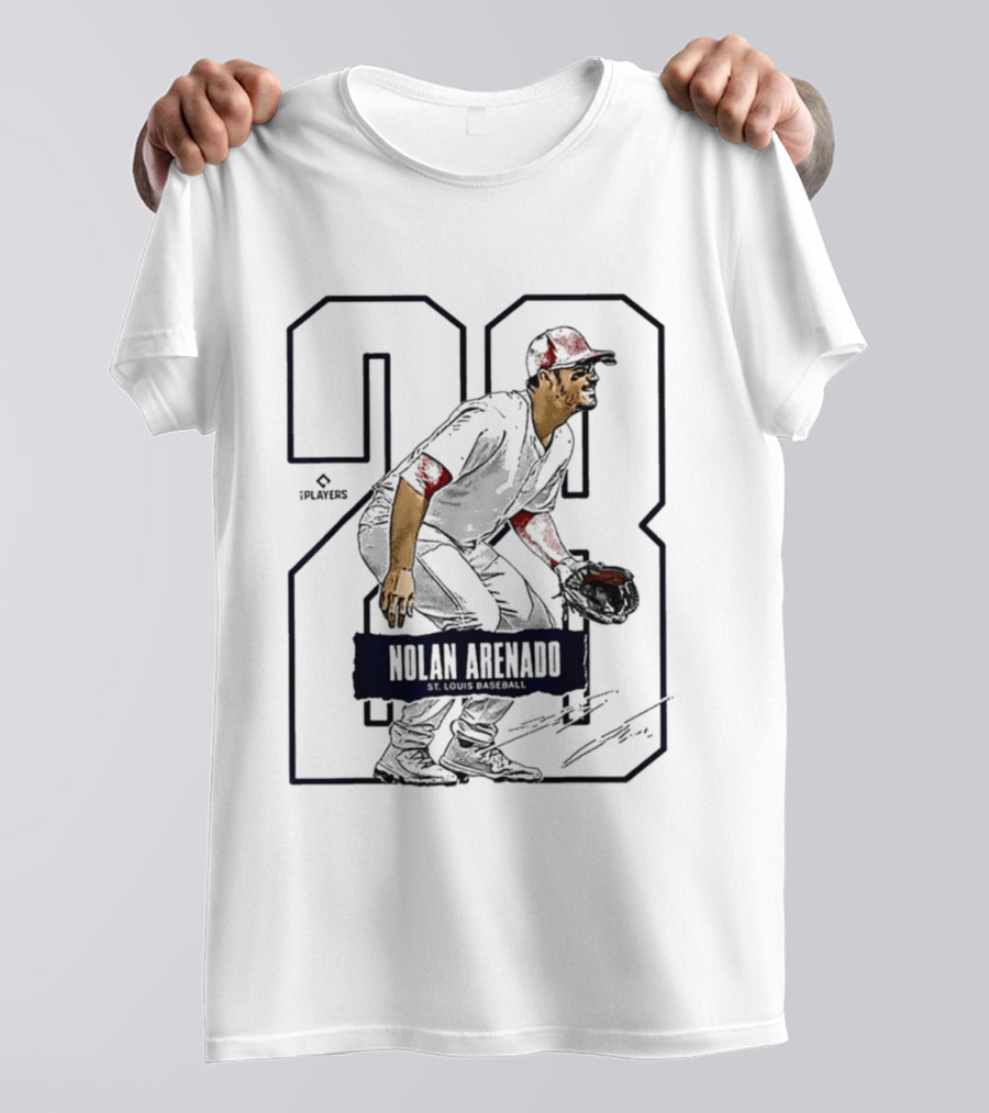 Nolan Arenado 28 ST Louis Baseball Players T-Shirt