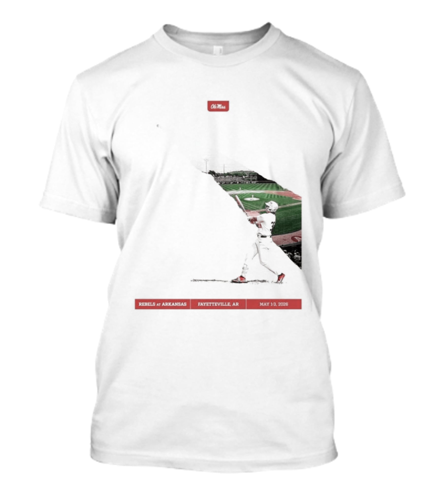 Ole Miss Baseball Swayze Field May 1 3 2026 Fayetteville AR Perfect Timing T-Shirt