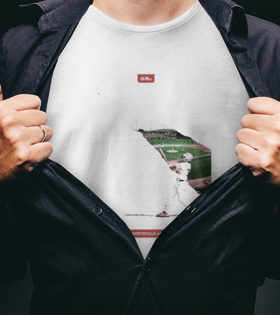 Ole Miss Baseball Swayze Field May 1 3 2026 Fayetteville AR Perfect Timing T-Shirt