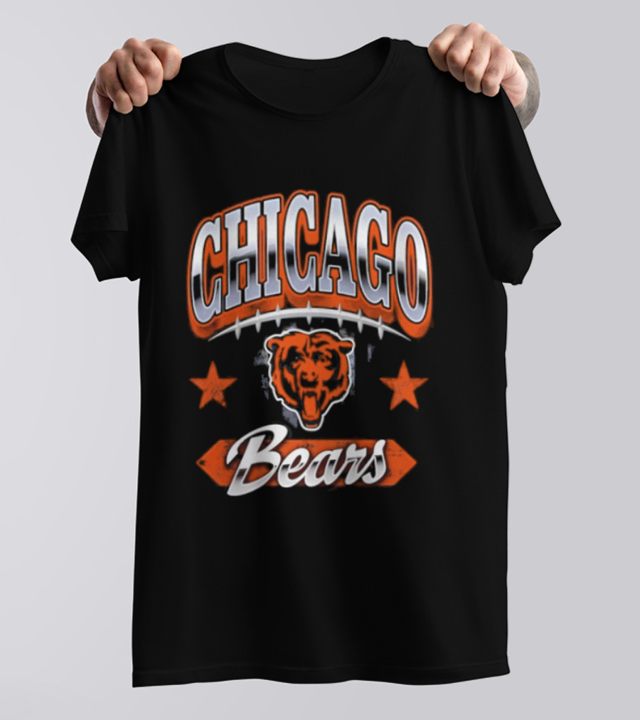 Chicago Bears 2026 Americana Stars Team T-Shirt