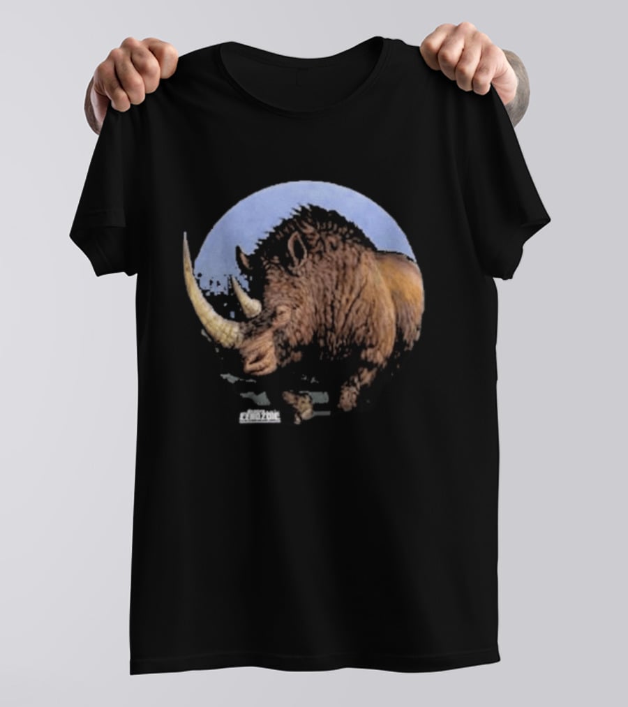 Creative Beast Studio Woolly Rhino Cenozoic Collection T-Shirt