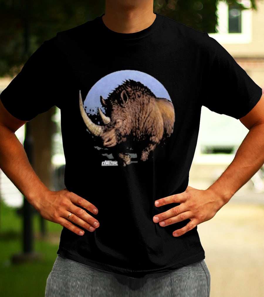 Creative Beast Studio Woolly Rhino Cenozoic Collection T-Shirt