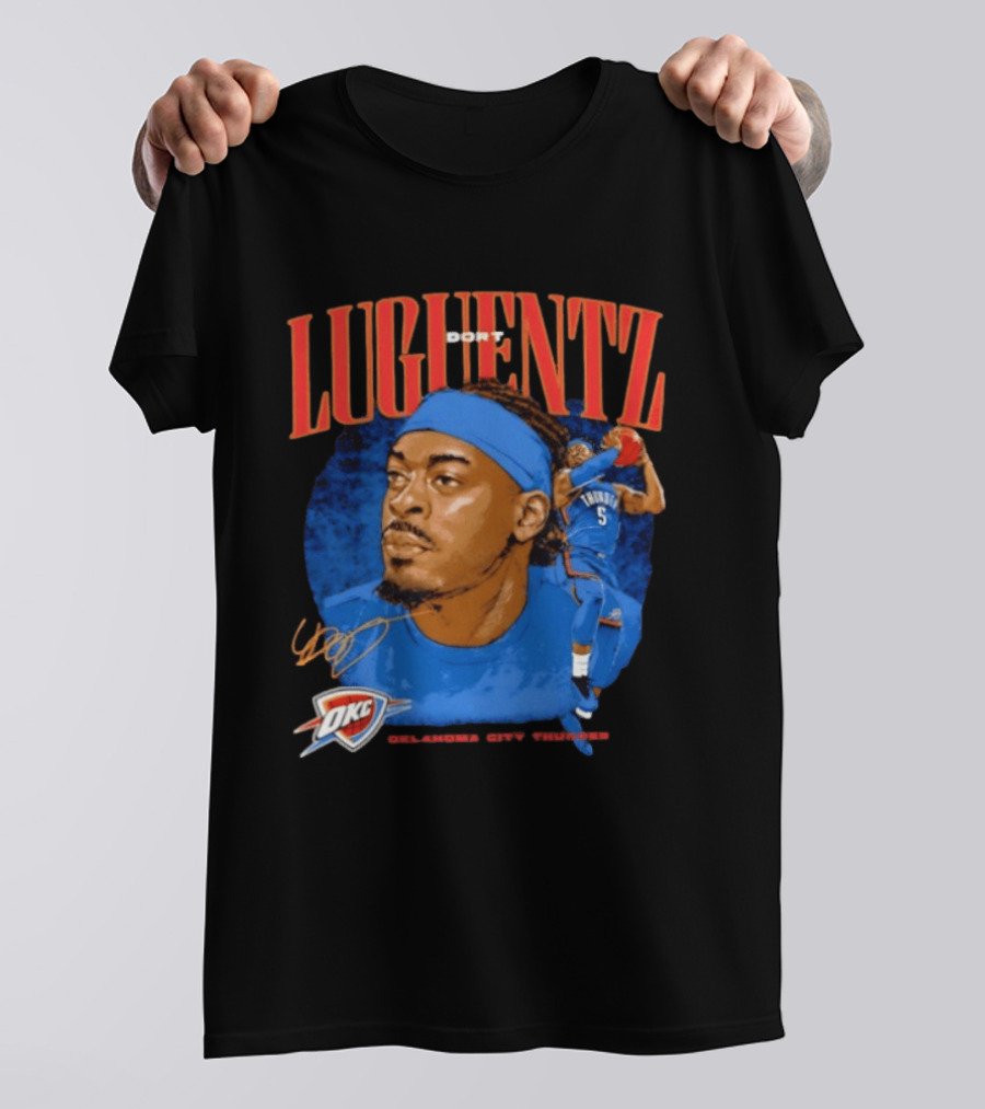 Luguentz Dort Oklahoma City Thunder Basketball OKC Star Player T-Shirt