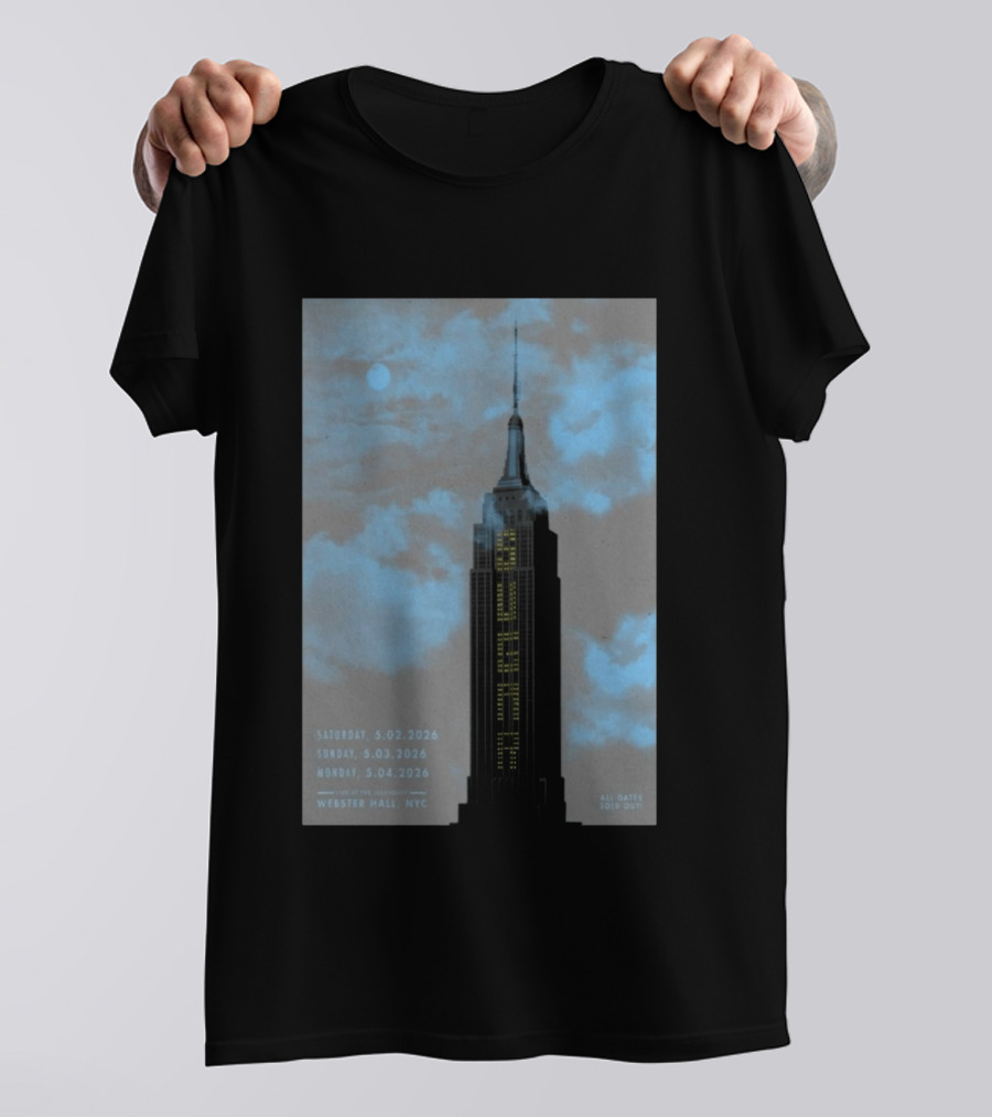 SUGAR Empire State Building Webster Hall NYC May 2 4 2026 T-Shirt
