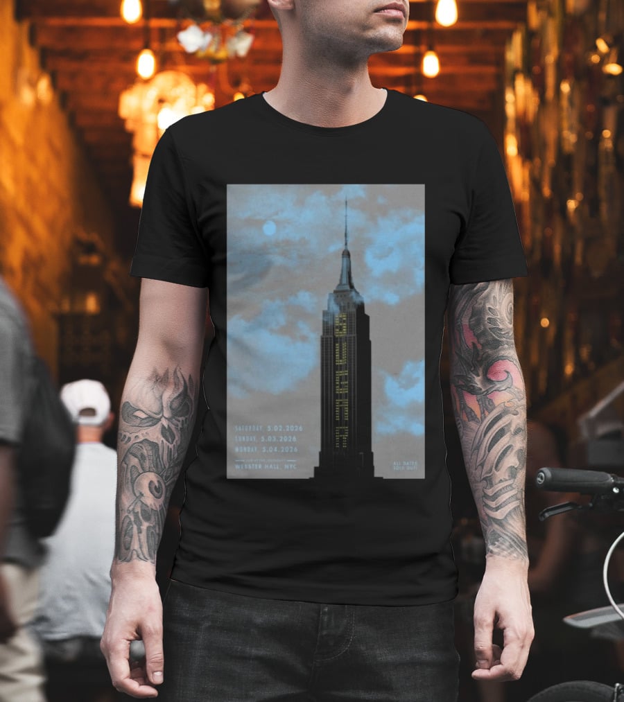 SUGAR Empire State Building Webster Hall NYC May 2 4 2026 T-Shirt