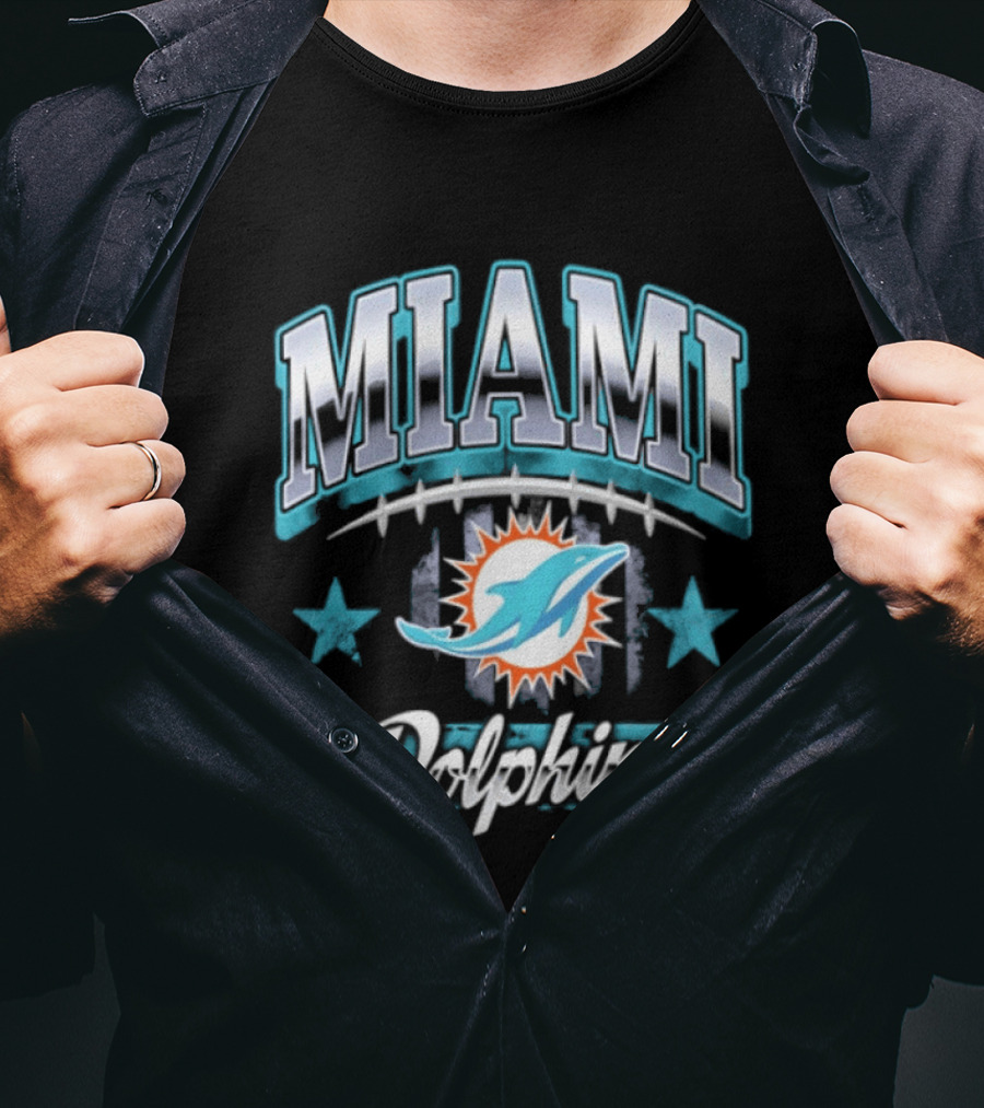 Miami Dolphins Americana 2026 NFL Team Spirit T-Shirt