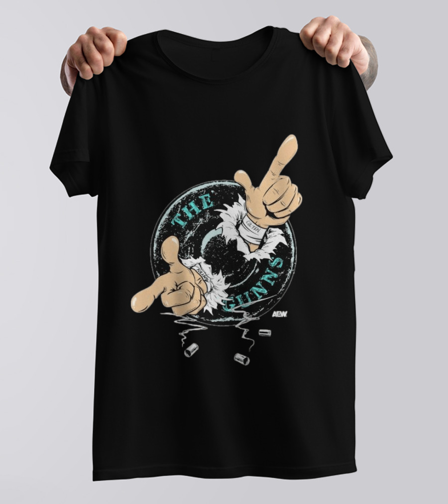 The Gunns Gunns Up Hand Gesture T-Shirt