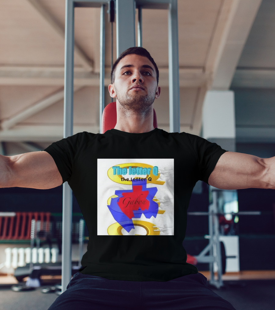 The Letter Q Gabon Map Stylish Multilayered T-Shirt