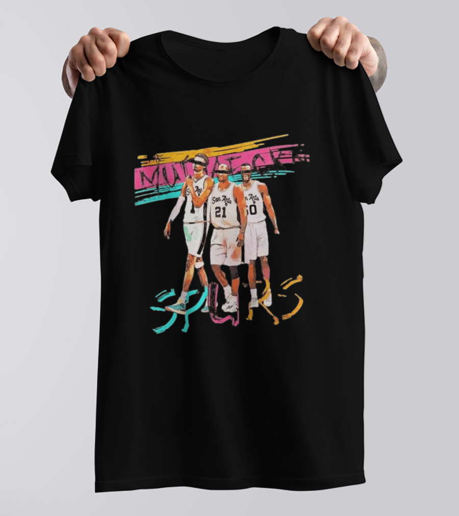 Muthafuckin San Antonio Spurs 2026 Retro Basketball Legends T-Shirt