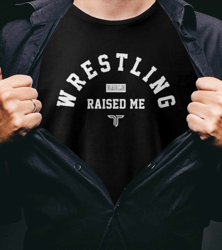 Wrestling Raised Me Gable Steveson Athletic T-Shirt