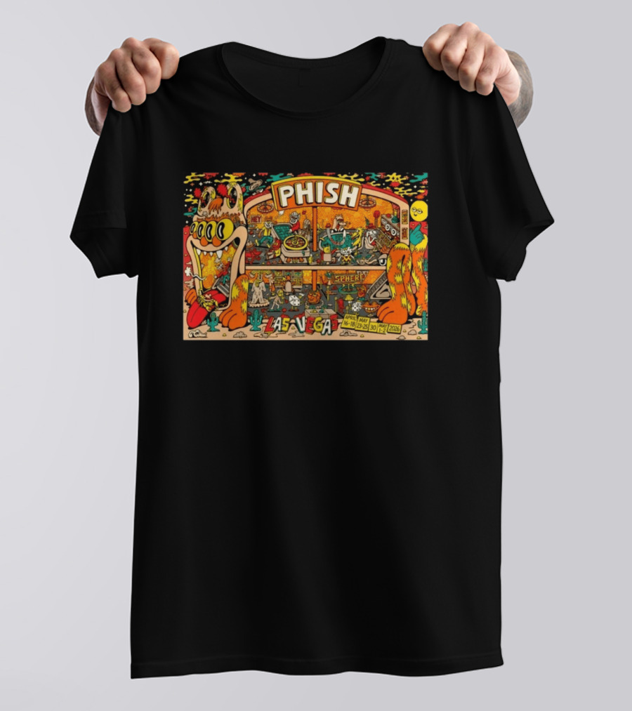 Phish Sphere Las Vegas Tour Dates April May 2026 T-Shirt