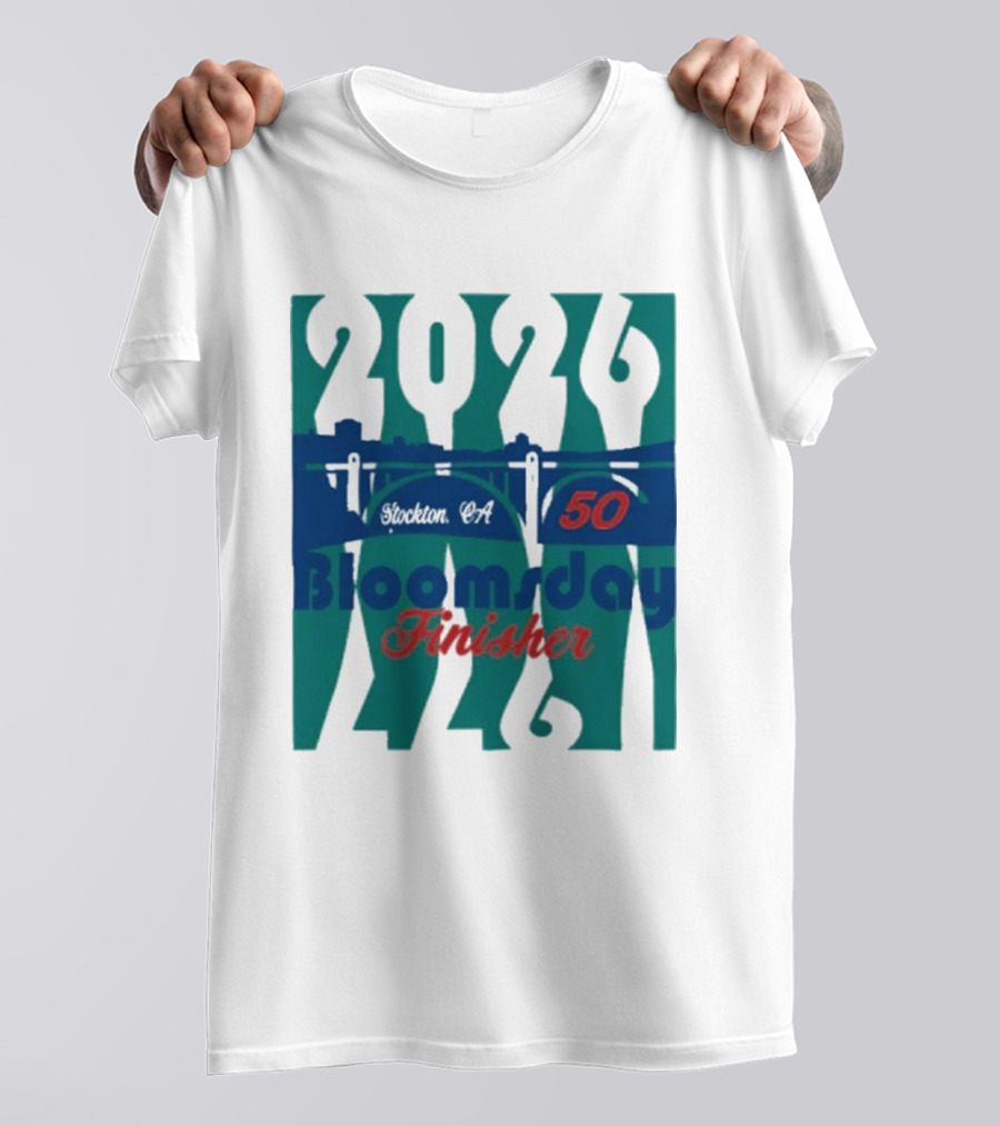 2024 Bloomsday Finisher 50th Annual Race Spokane 12K T-Shirt