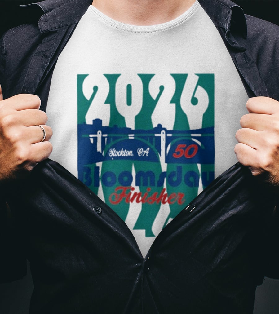 2024 Bloomsday Finisher 50th Annual Race Spokane 12K T-Shirt
