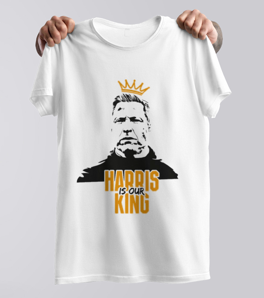 Cambridge United FC Harris Is Our King Crown Portrait 2026 T-Shirt