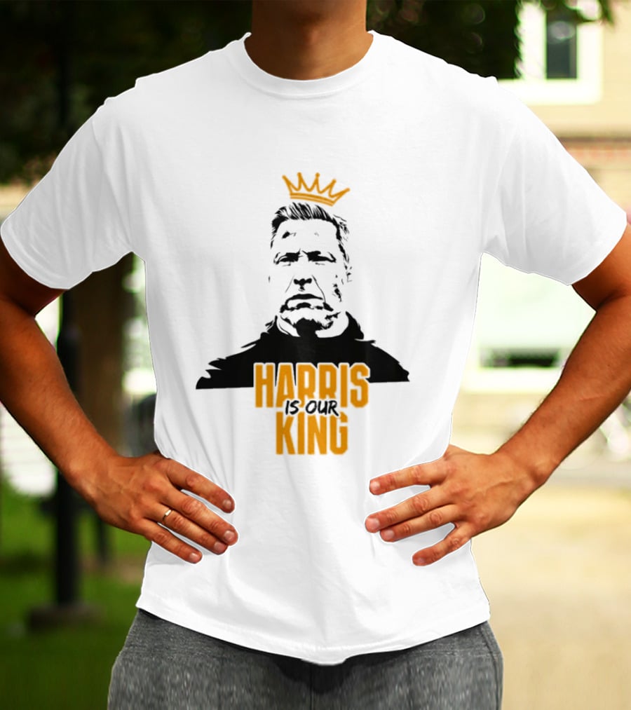 Cambridge United FC Harris Is Our King Crown Portrait 2026 T-Shirt