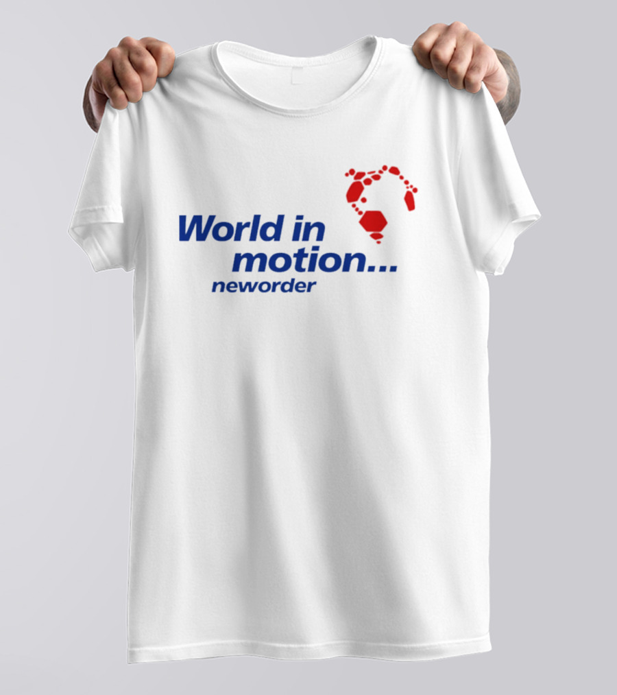 World In Motion New Order England Football T-Shirt