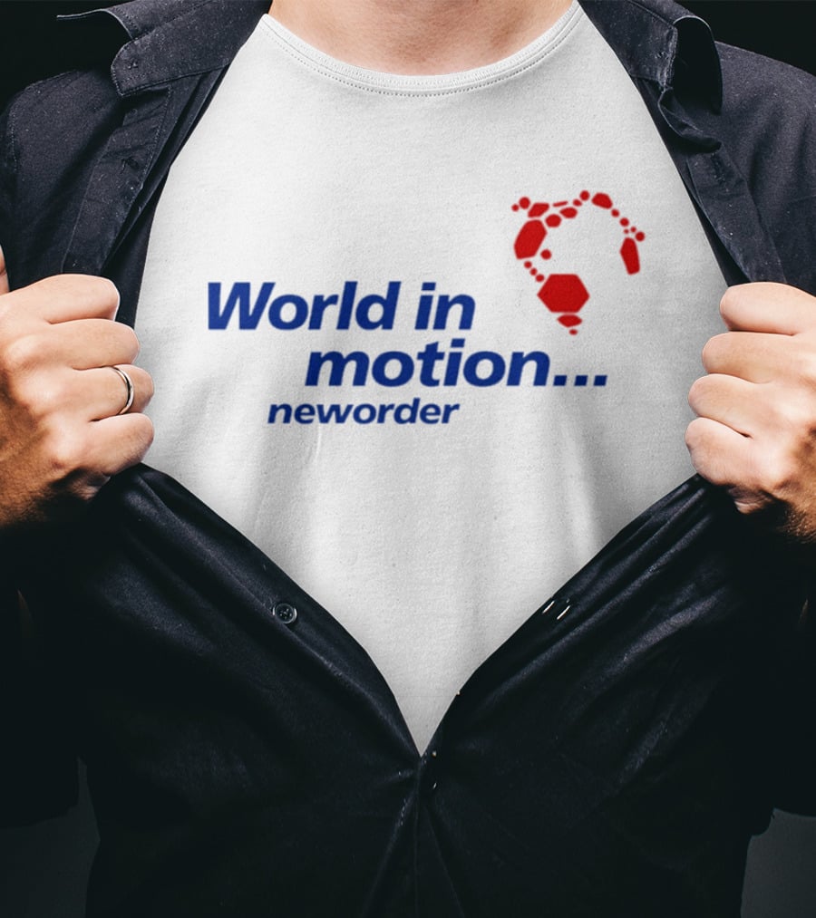 World In Motion New Order England Football T-Shirt