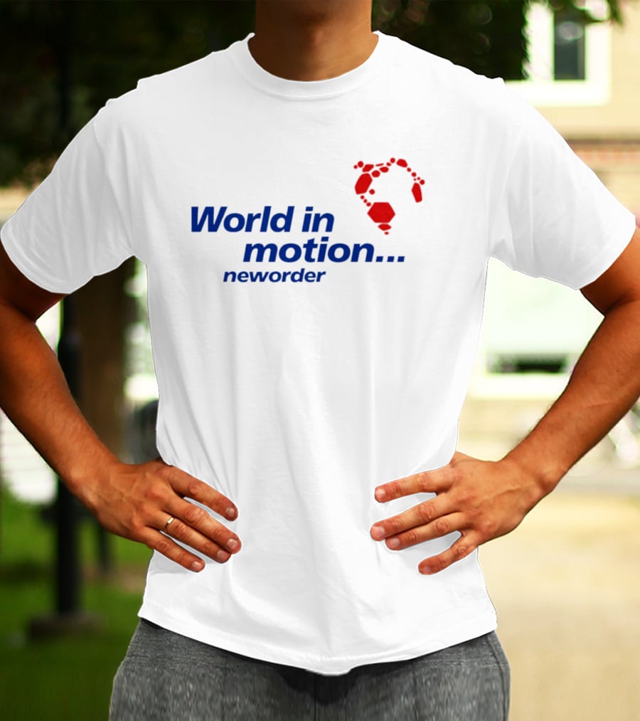 World In Motion New Order England Football T-Shirt