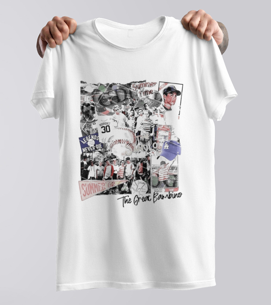 Nice The Sandlot Legends Never Die Classic Movie Scene Friends Forever T-Shirt